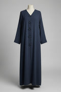 Ayah navy blue abaya