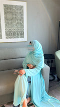 Ocean Breeze abaya