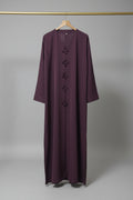 Aminah plum abaya